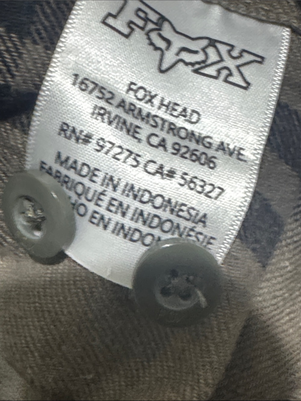 Fox Racing Flannel Shirt - Picture 6 of 6